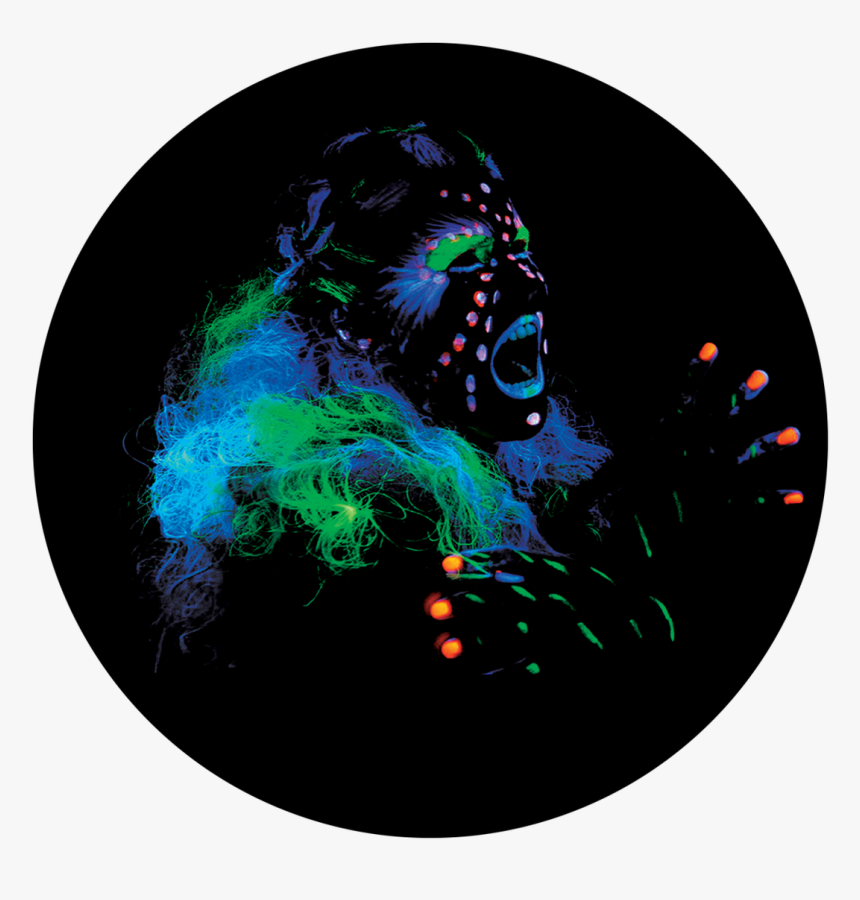 Apollo Design Cs-3444 Tribal Uv Colourscenic Glass - Circle, HD Png Download