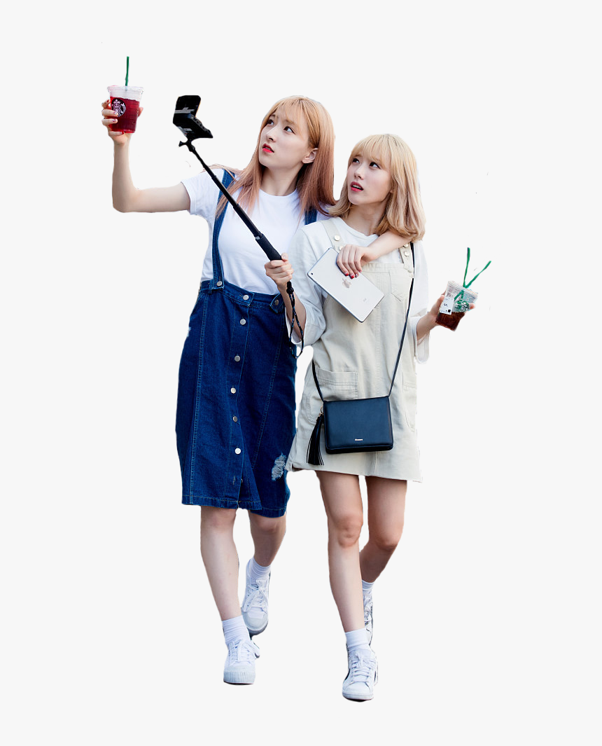 Eunseo & Luda Png - Girl, Transparent Png