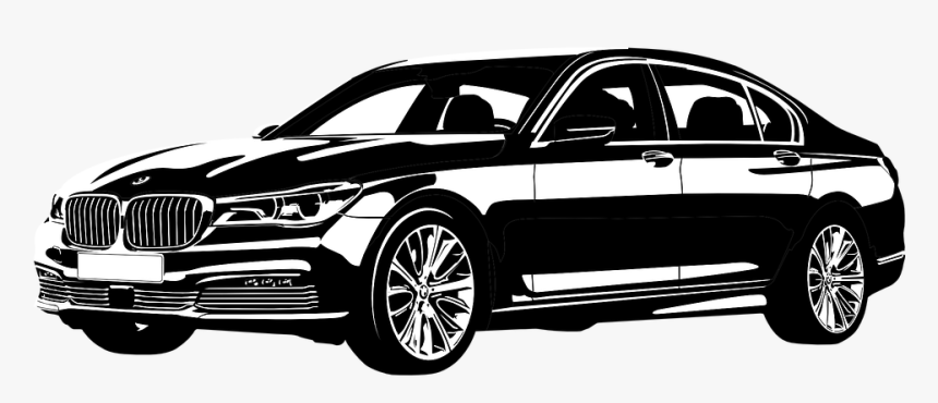 Bmw, Seventh Series, New, Vip Car, Expensive Car - Bmw Car Vector Png, Transparent Png