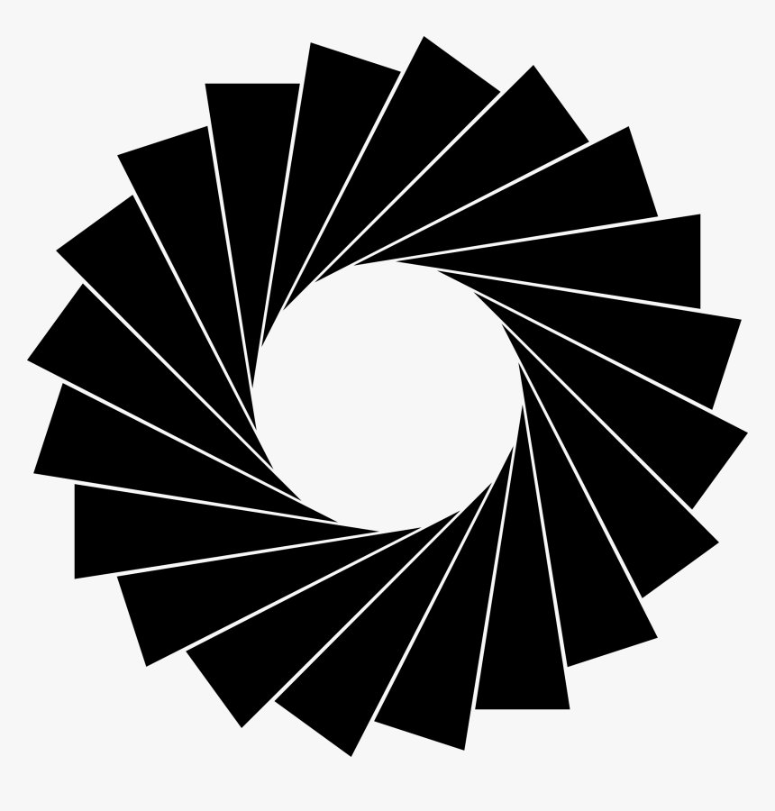 Shutter Silhouette Big Image - Shutter Clip Art, HD Png Download