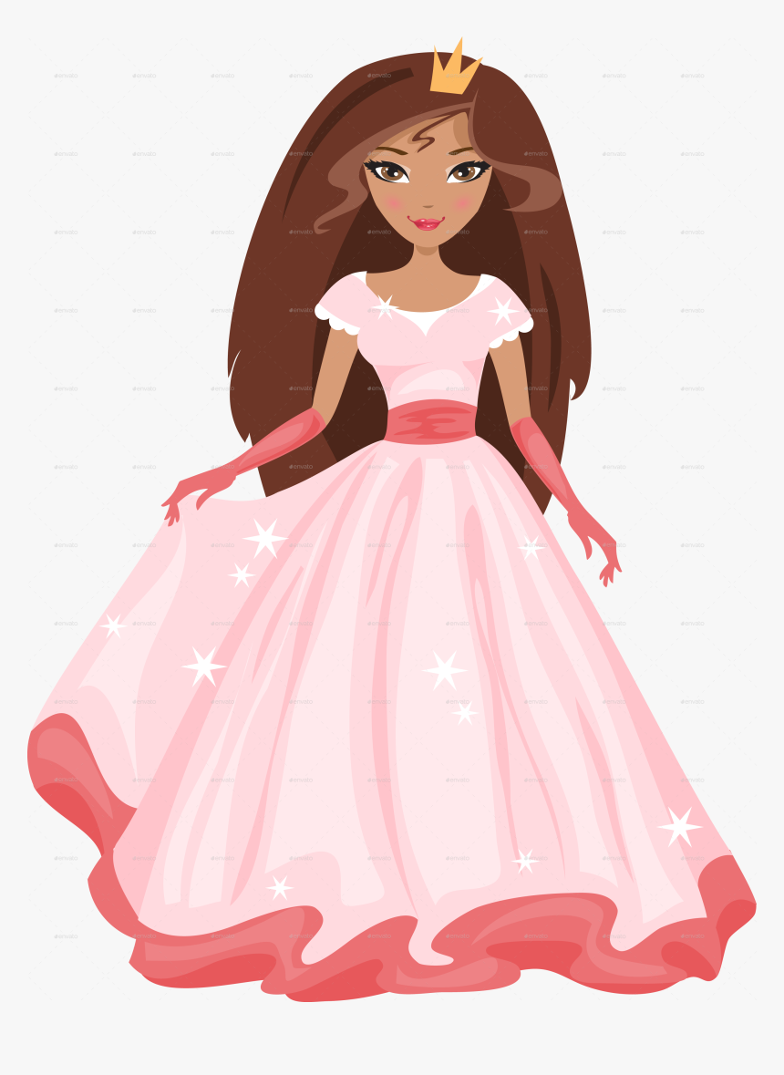 Princesa Ilustracion, HD Png Download