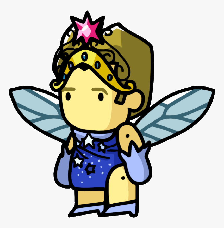 Scribblenauts Fairy Clip Arts - Scribblenauts Female Png, Transparent Png