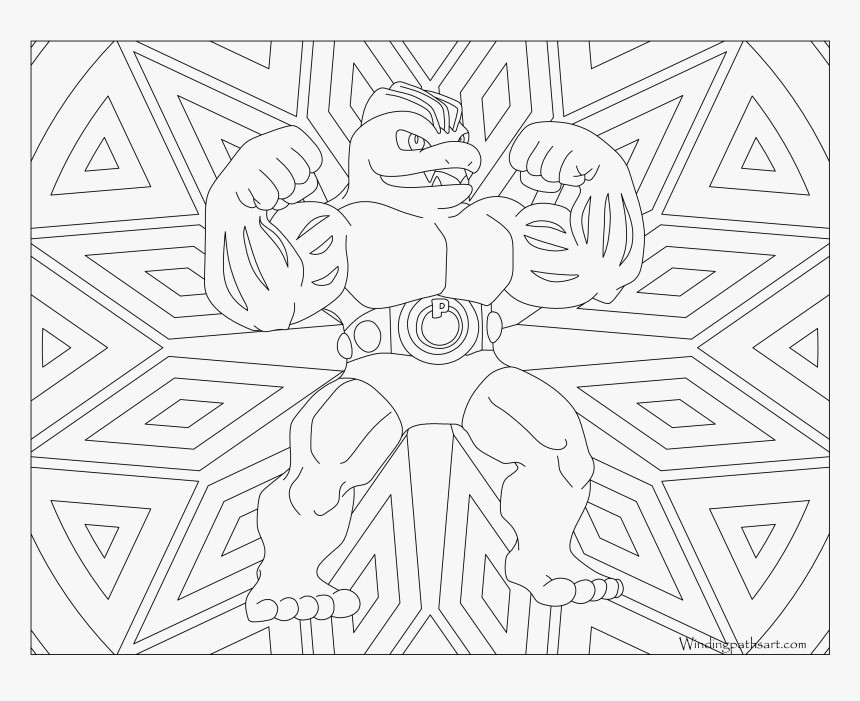 Super Photos Of Pokemon Printables Red Poliwag -cloyster - Line Art, HD Png Download