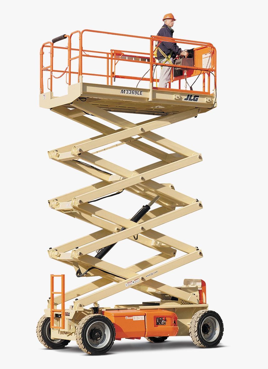 Scissor Aerial Lift, HD Png Download