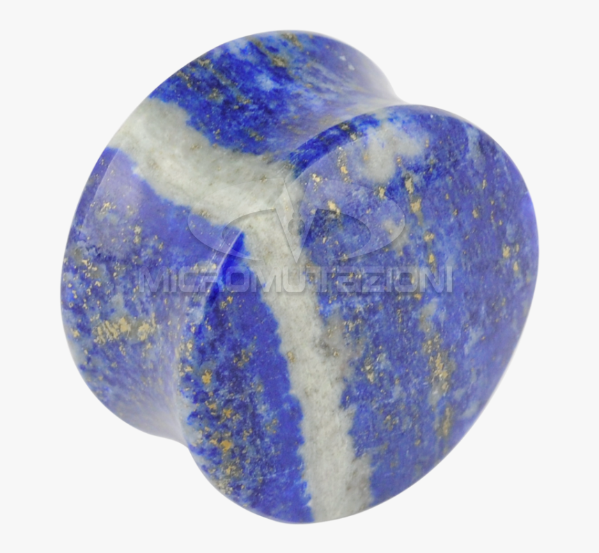 Lapis Lazuli Convex Ear Plug Ear - Opal, HD Png Download