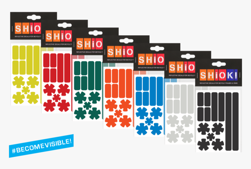 Shiok Honeycomb Reflective Frame Sticker, HD Png Download