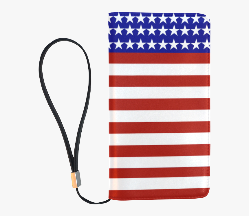 Usa Patriotic Stars & Stripes Men S Clutch Purse （model - Flag Of The United States, HD Png Download