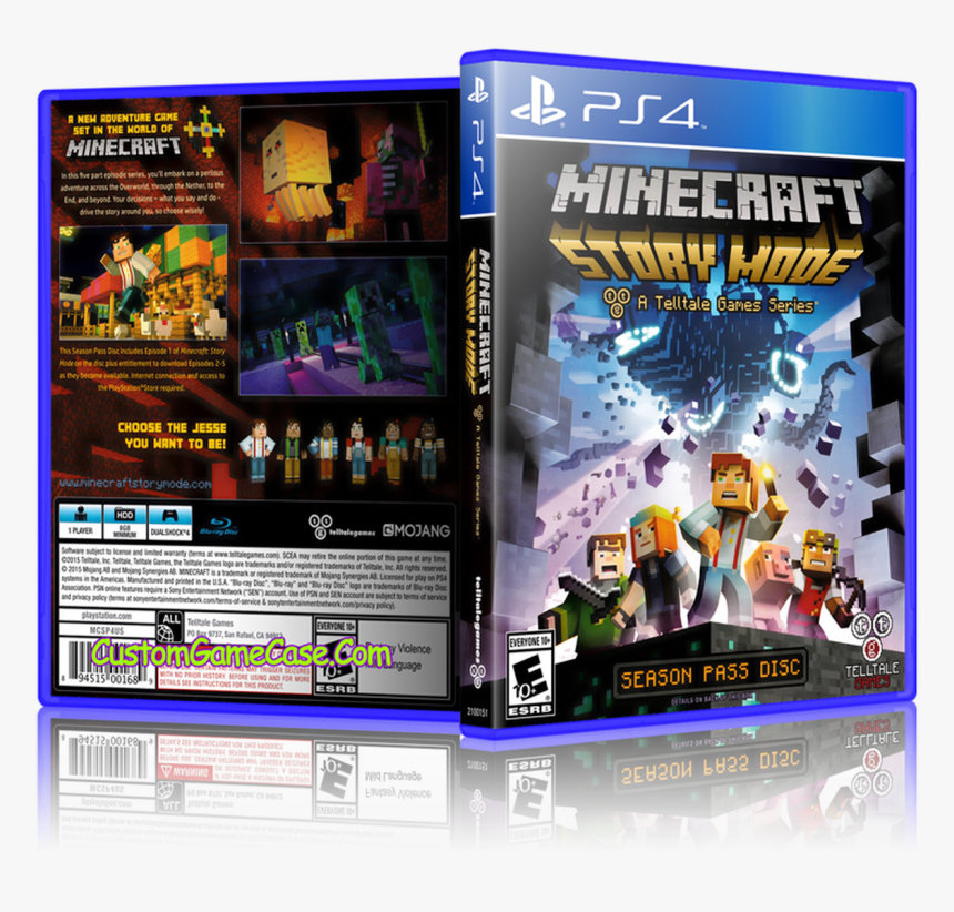 Minecraft Story Mode - Minecraft Story Mode Season 2 Cover Ps4, HD Png Download