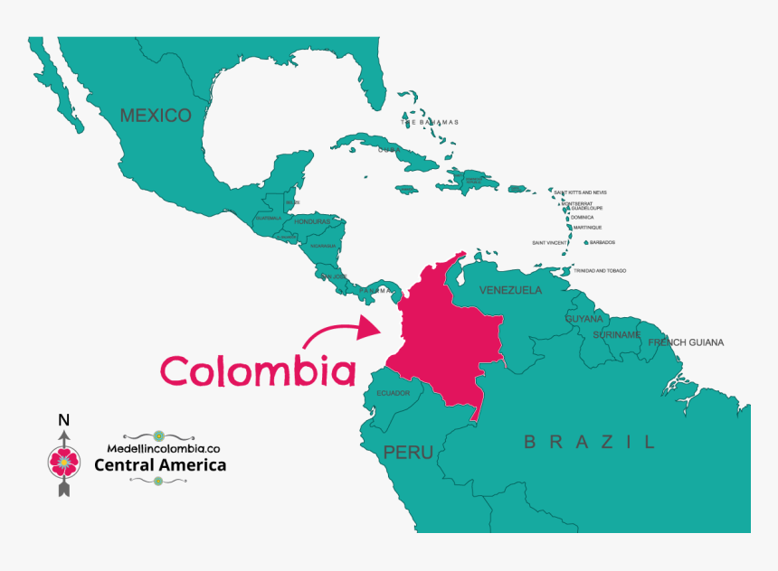 Transparent Peru Map Png - Latin America, Png Download