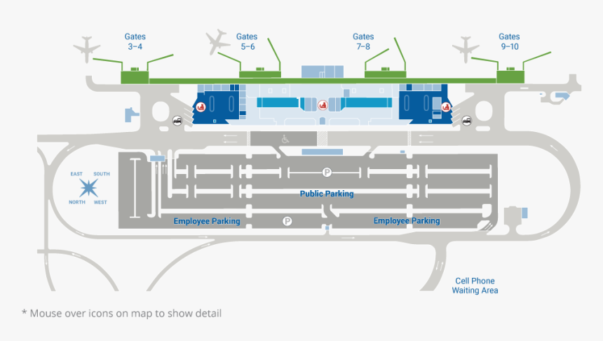 Free Parking Lihue Airport, HD Png Download