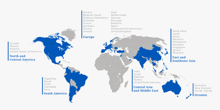 Map V3 - Communist Party In World Map, HD Png Download