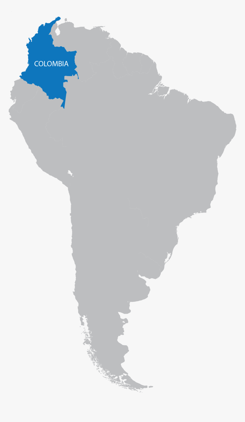 Economic Map Of South America, HD Png Download