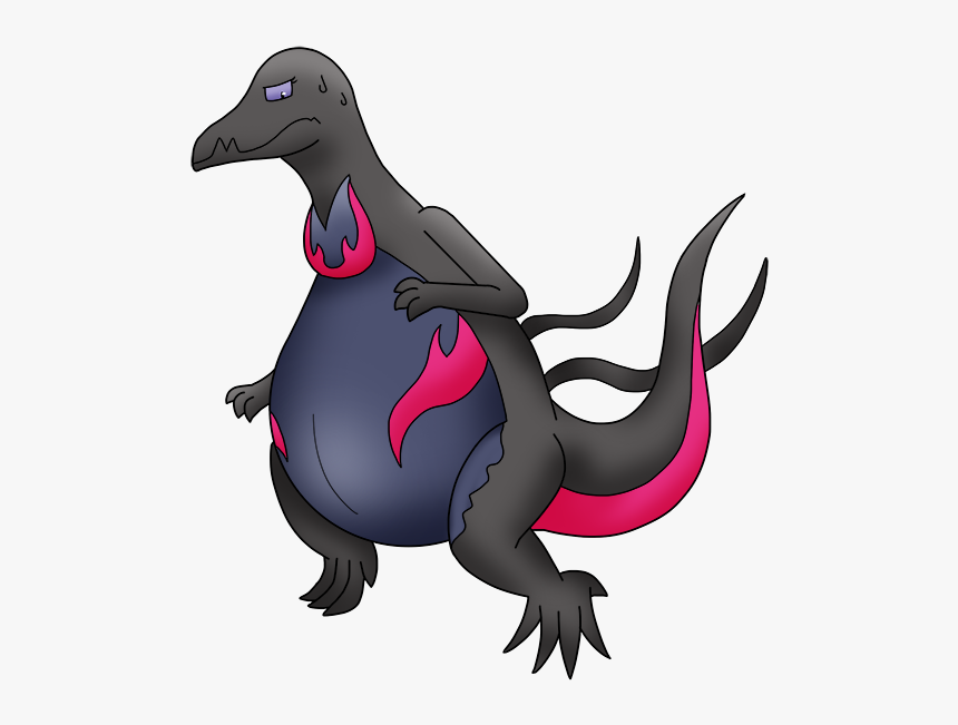 Preggy Salazzle - Pregnant Salazzle, HD Png Download