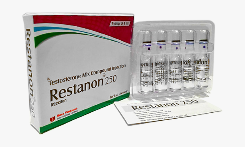 Restanon 250 Testosterone, HD Png Download