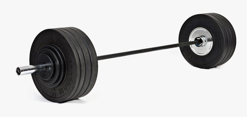 Weightlifting Png Free Download - Weights On A Bar, Transparent Png , Transparent Png Image