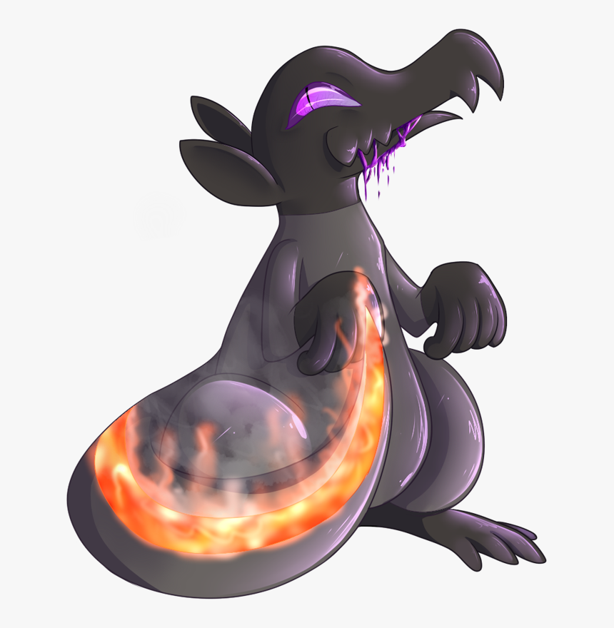 Shiny Salandit Pokemon, HD Png Download