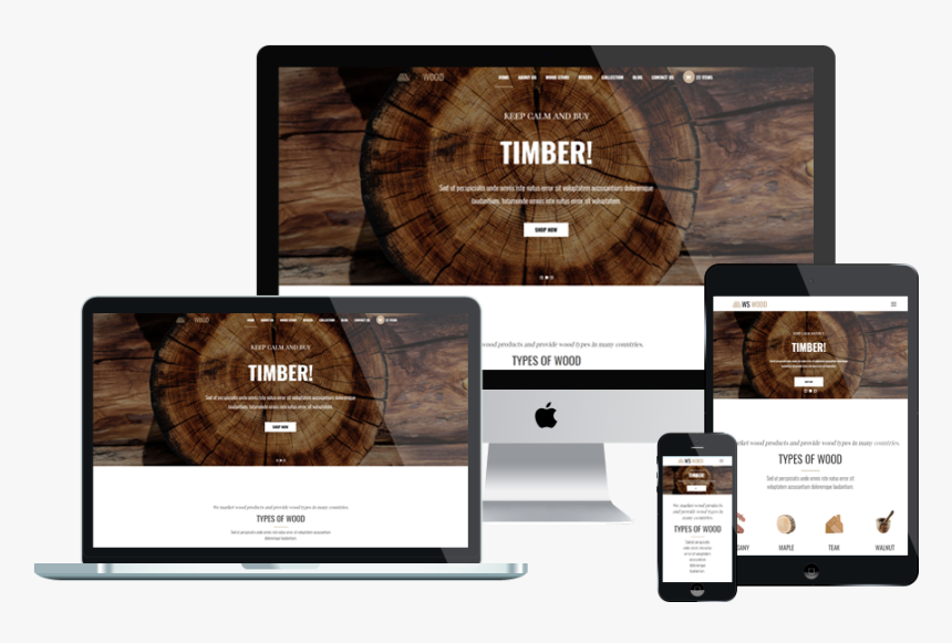 Website Responsive Images Template, HD Png Download , Transparent Png ...