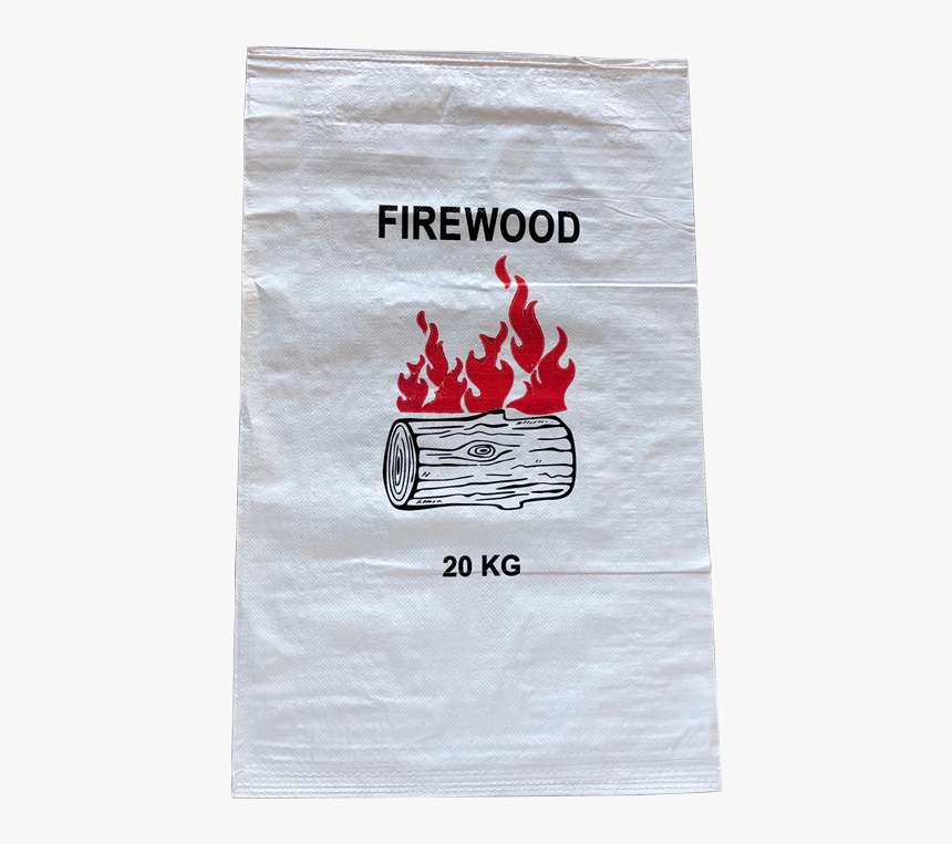 100 Printed Firewood Bag 56 X 91 Cm - Paper, HD Png Download