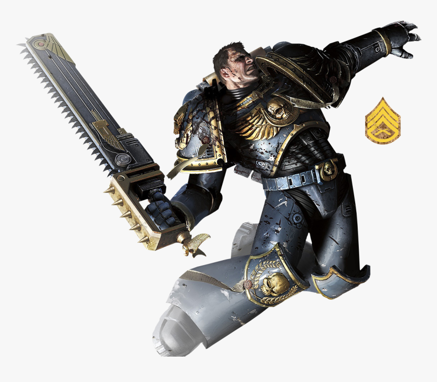 Warhammer 40k Space Marine By Kif Labs-d49nvr6 Warhammer - Warhammer 40000 Space Marine Xbox 360, HD Png Download