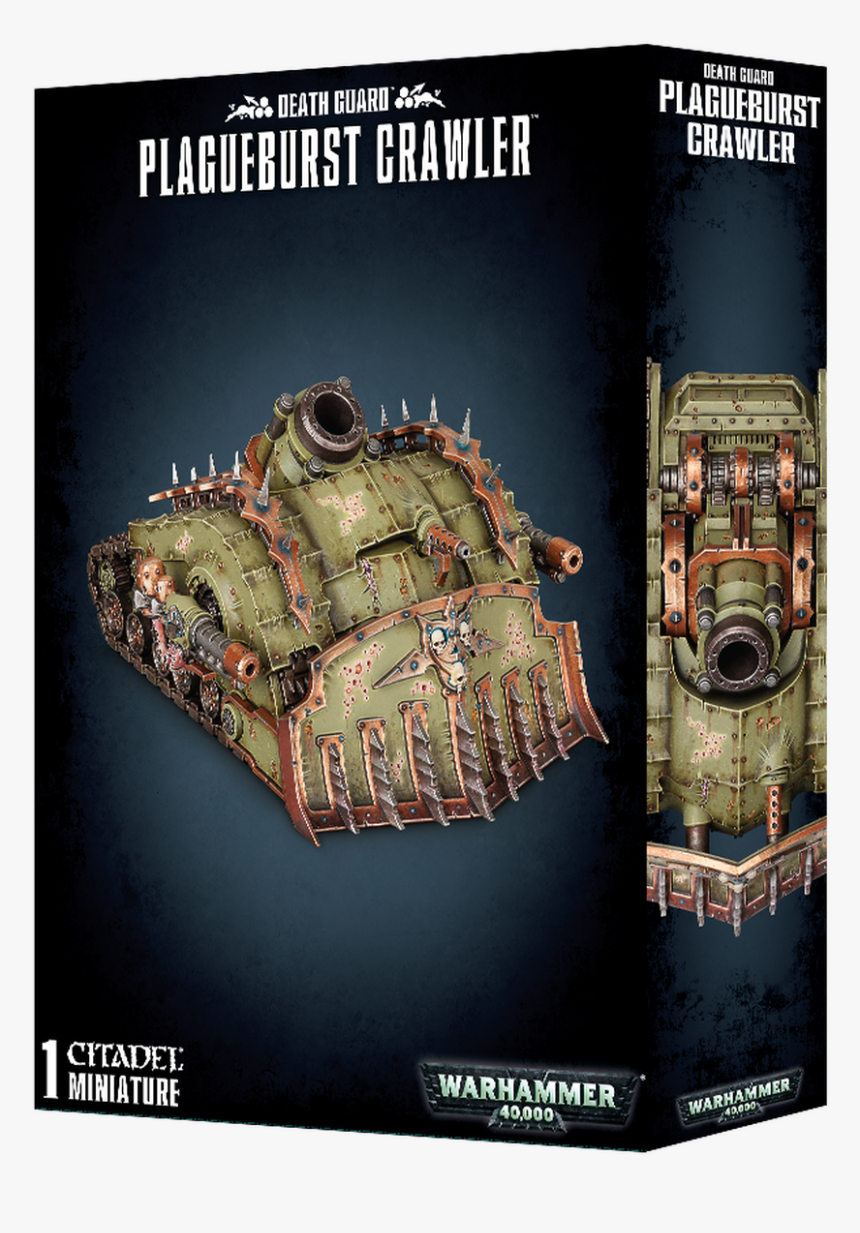 Warhammer 40k Chaos Space Marines Death Guard Plagueburst - Land Crawler Warhanner, HD Png Download