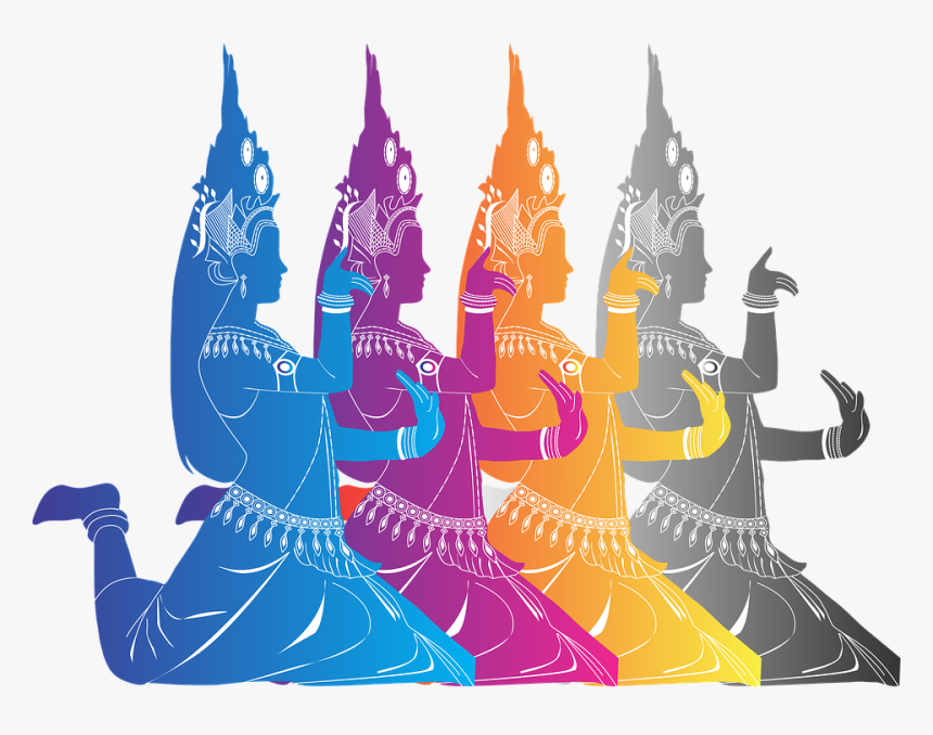 Khmer, Khmer Woman, Cambodia, Angkor, Ancient, Dance - Khmer Png, Transparent Png