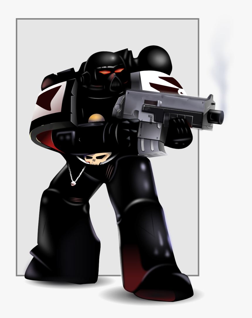 Black Templars Space Marine Imperium Warhammer - Warhammer 40k Black Templar Png, Transparent Png