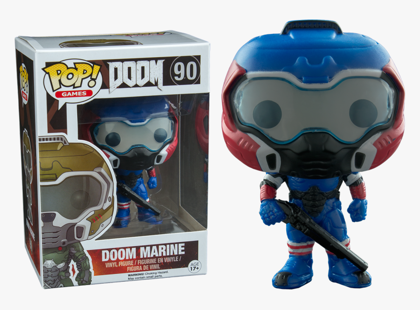 Doom Marine Funko Pop, HD Png Download