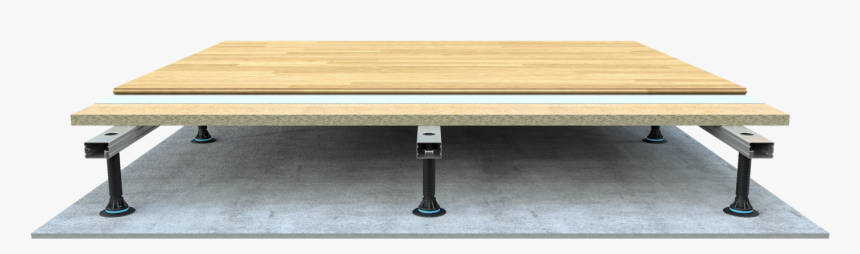 Subfloor Steel Joist Acoustic - Coffee Table, HD Png Download