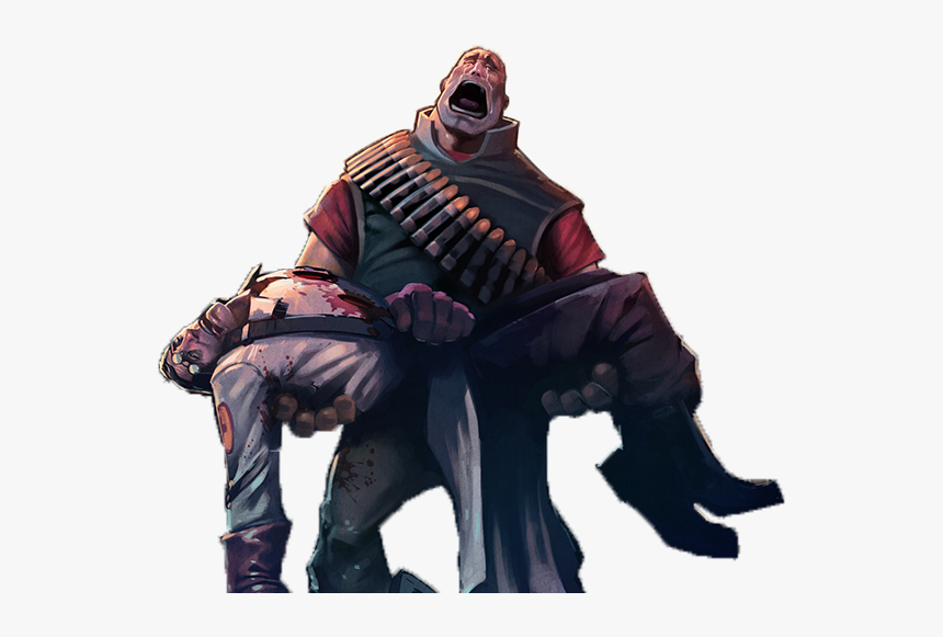 Art Team Fortress Çizimi, HD Png Download