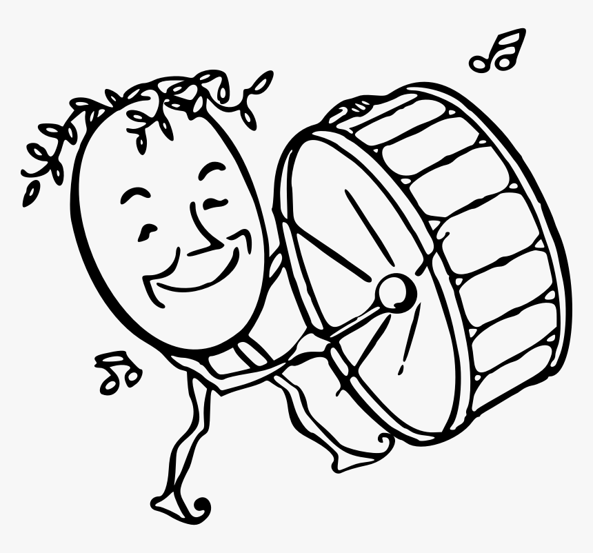 Png Png Clipart Drum Drawing, Transparent Png