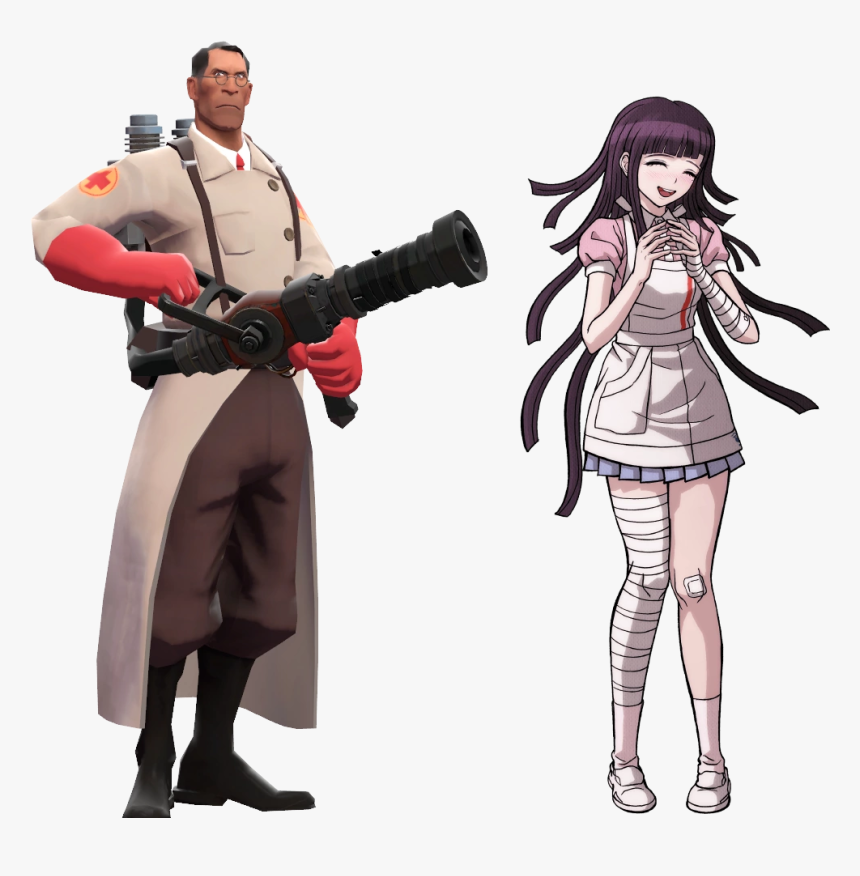 Team Fortress 2 
super Danganronpa - Mikan Tsumiki, HD Png Download