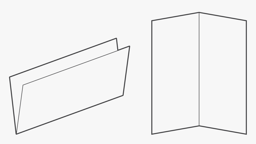 Transparent Postcard Template Png - Line Art, Png Download