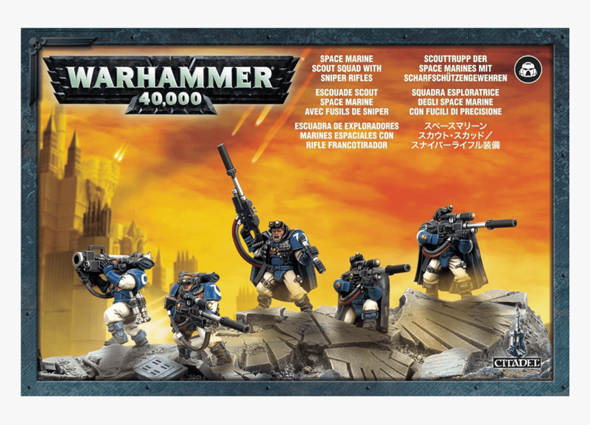 Warhammer 40k Scout Squad, HD Png Download