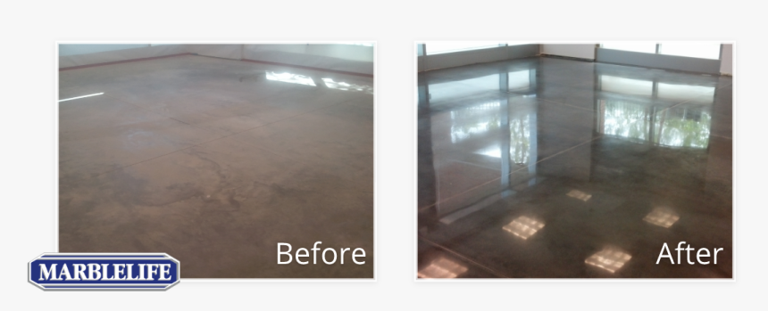 Concrete Before & After - Marblelife, HD Png Download