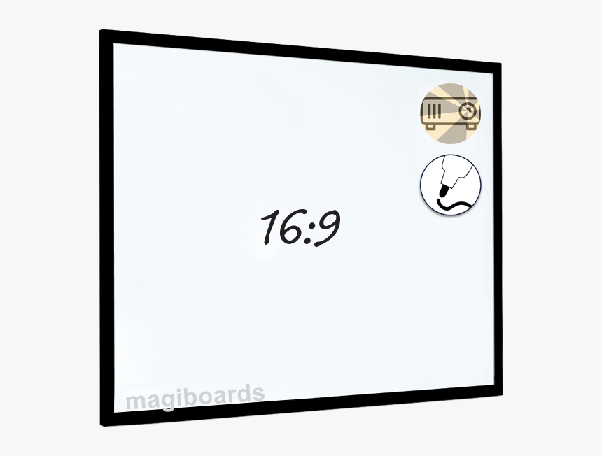 Semi Matt Projection Board - Illustration, HD Png Download