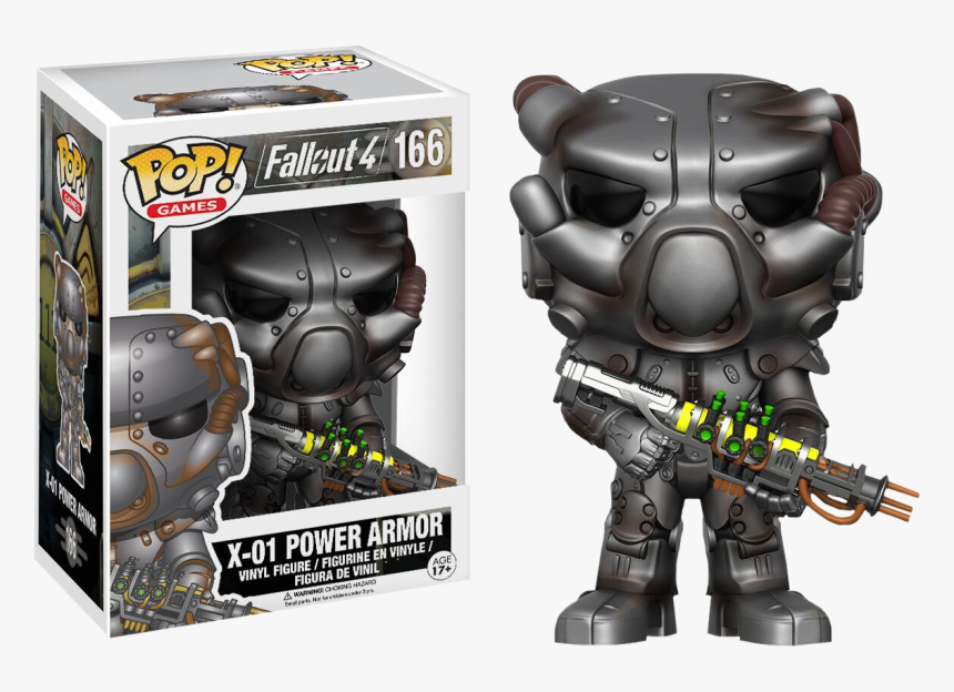 X 01 Power Armor Pop, HD Png Download