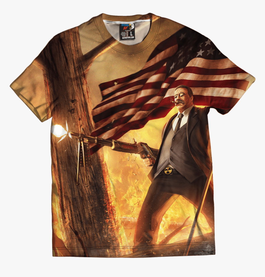 Teddy Roosevelt Bigfoot, HD Png Download