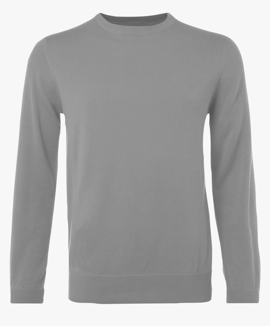 Ss Grey Jumper - Long-sleeved T-shirt, HD Png Download