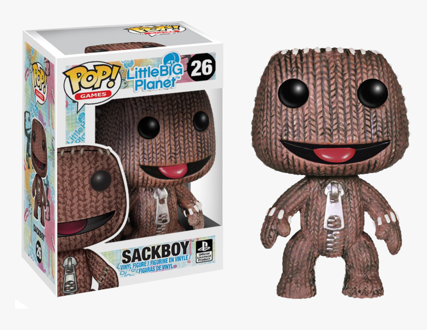 Funko Pop Games Little Big Planet Sackboy - Little Big Planet Funko Pop, HD Png Download