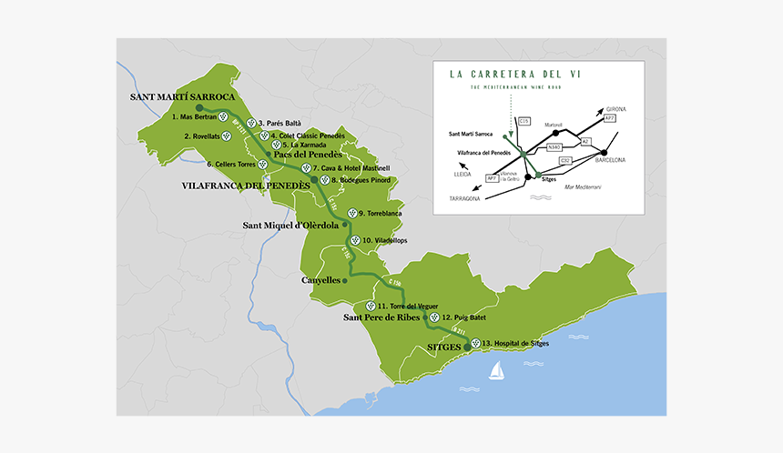 La Carretera Del Vi, HD Png Download