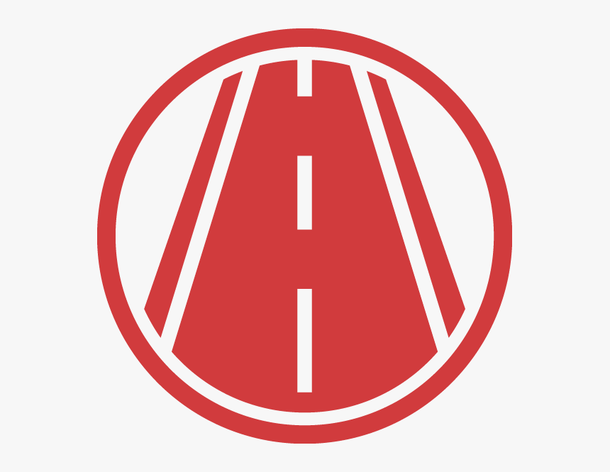 Carretera Rojo - Circle, HD Png Download