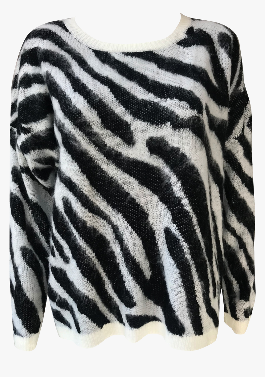 Zebra Jumper , Png Download - Sweater, Transparent Png