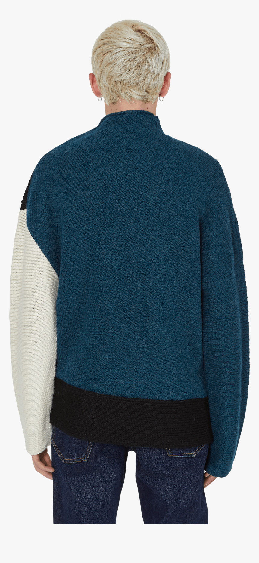 Rex Jumper Knitwear, Teal Green, Hi-res - Sweater, HD Png Download