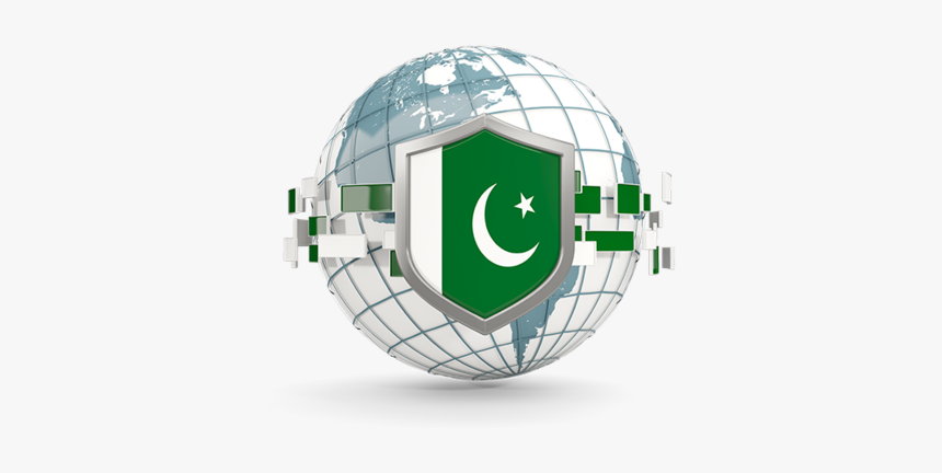 Globe With Shield - Globe Us Flag Png, Transparent Png