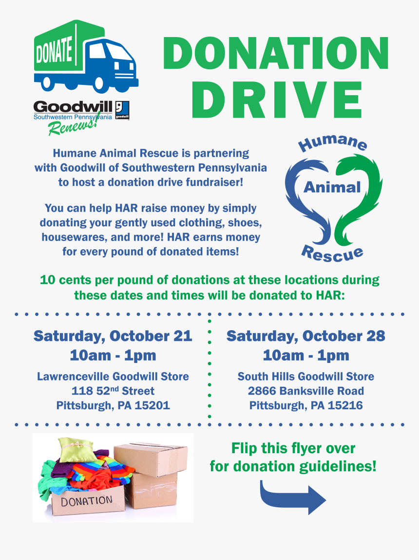 Goodwill Fall 2017 Flyer-1 - Graphic Design, HD Png Download