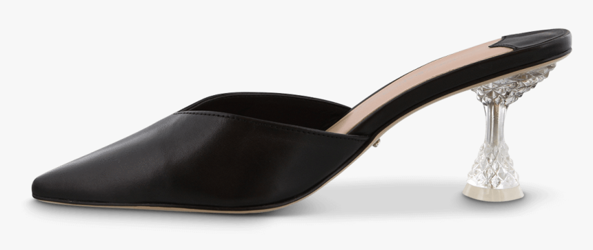 Glimmer Black Como Side - Basic Pump, HD Png Download