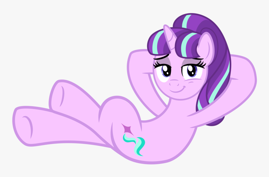 Starlight Glimmer Sitting - Пони Старлайт Png, Transparent Png