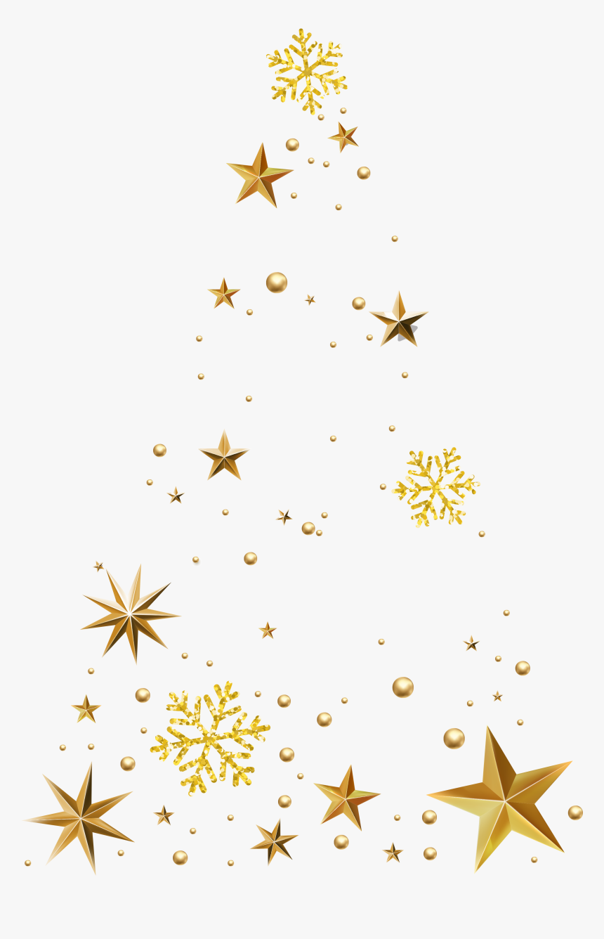 Este Gráficos Es Las Estrellas Doradas Decoran El Png - Estrella Doradas Png Transparente, Png Download