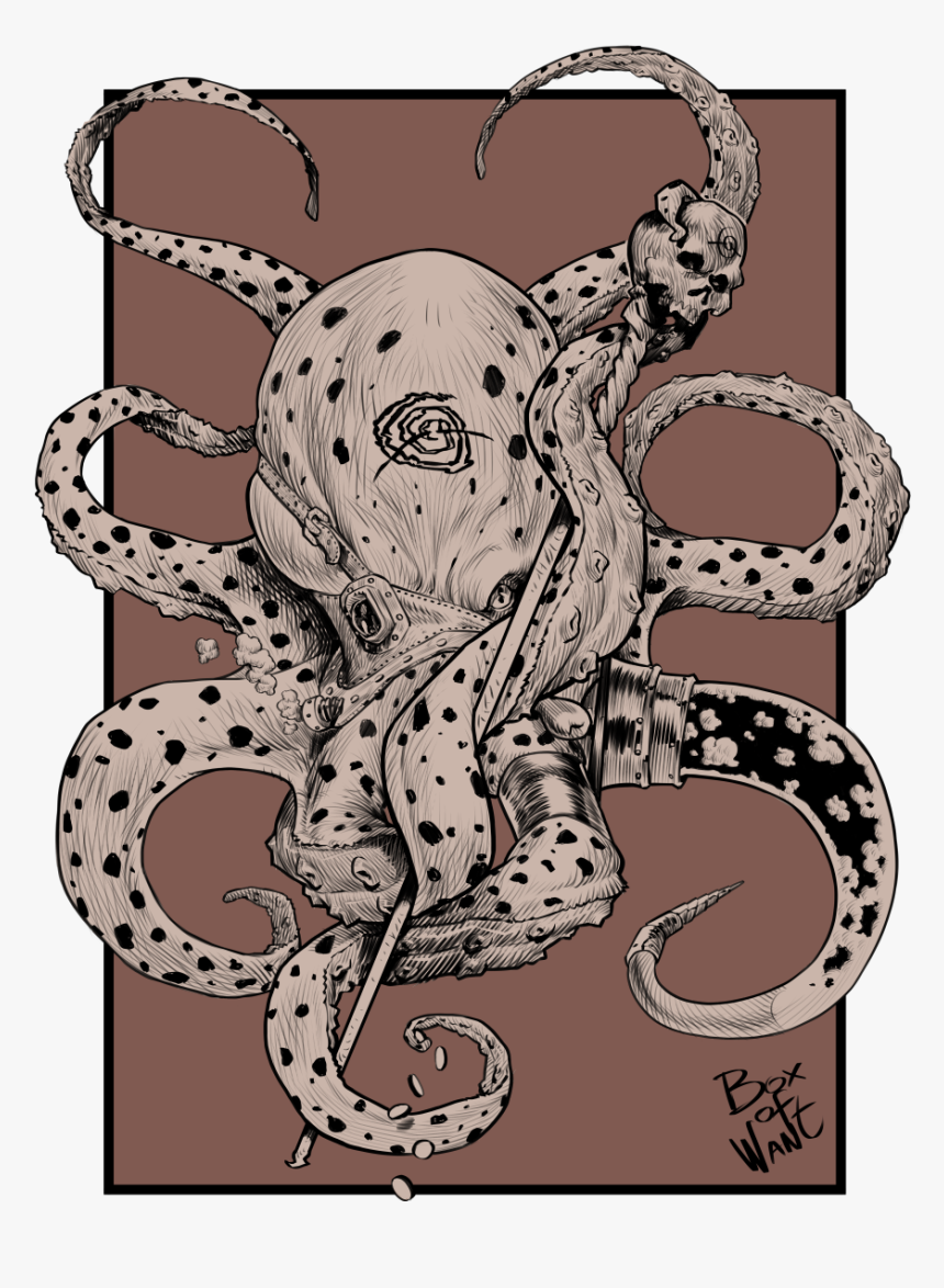 Octopus Necromancer, HD Png Download