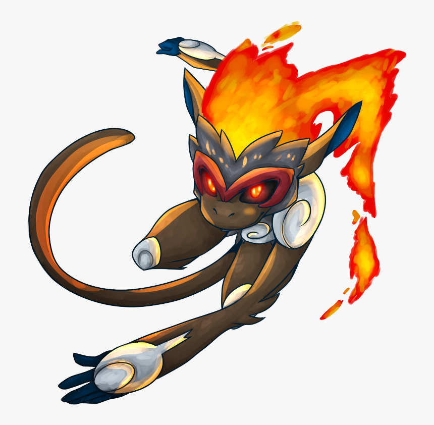 Ash Infernape Pokemon , Png Download - De Infernape Y Ash, Transparent Png